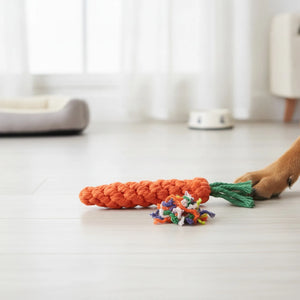 Corde à mâcher Carotte pour Chien