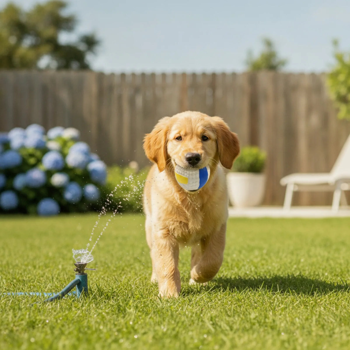 Balle Grinçante Interactive pour Chiens