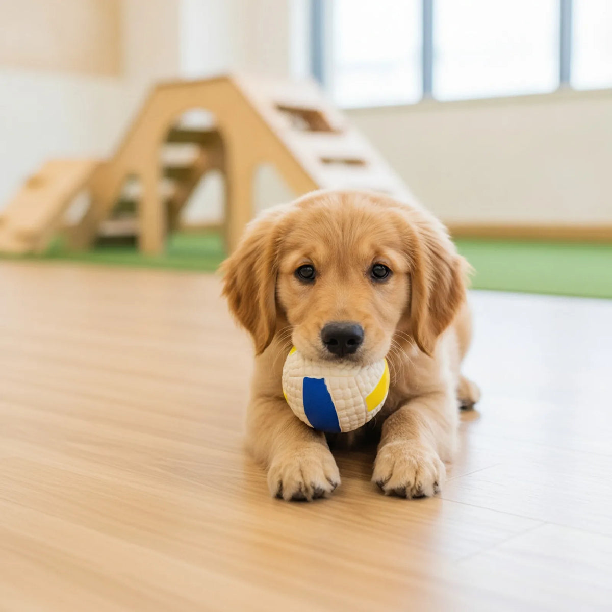 Balle Grinçante Interactive pour Chiens