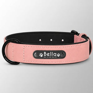 Collier Personnalisé Rose Poudré Collitoutou