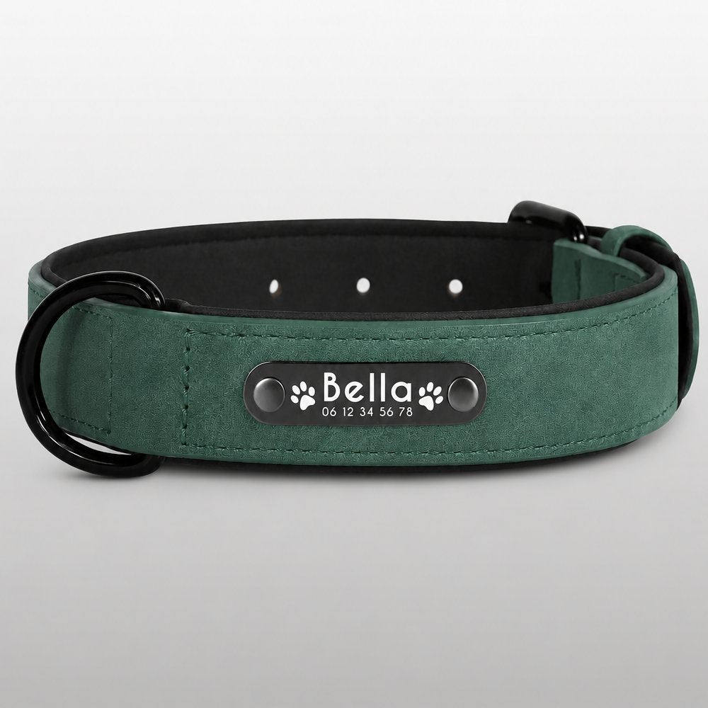Collier Personnalisé Vert Sauge Collitoutou