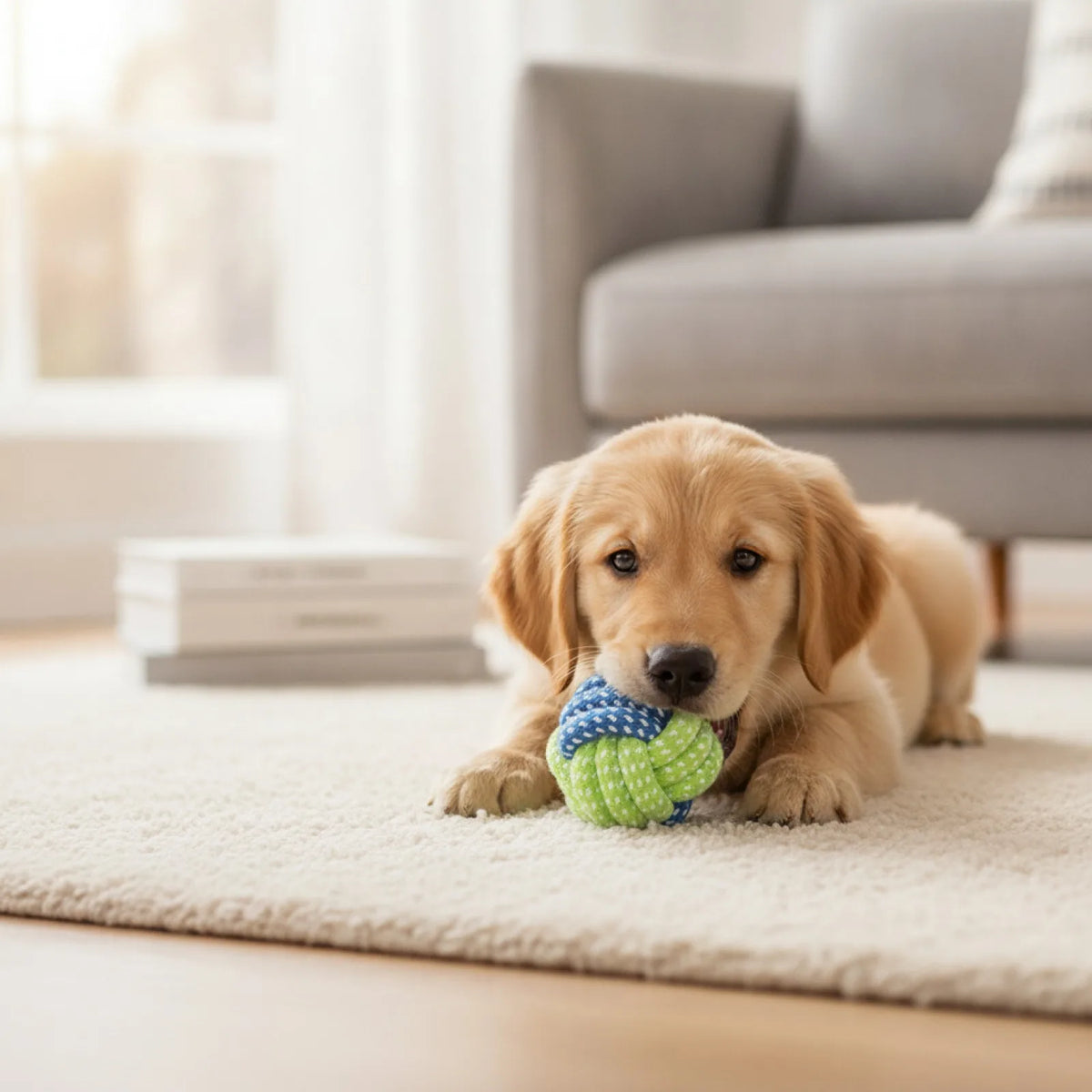 Corde Coton Interactive : Jouet Dentaire pour Chiens