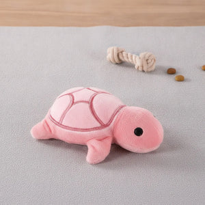 Peluche Tortue Sonore Résistante pour Chien